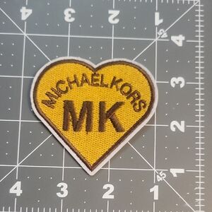 Michael Kors Yellow Heart Patch Accessory